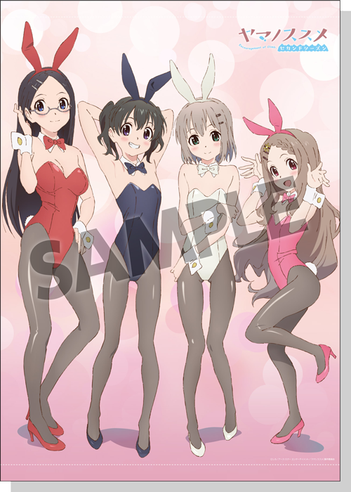 ヤマノススメ セカンドシーズン 描き下ろしB2タペストリー バニーガール