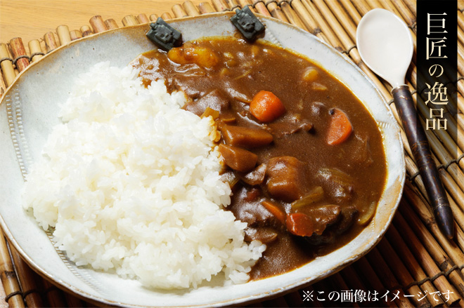 ガールズ＆パンツァー 笠間焼あんこうチーム専用カレー皿徹甲流弾型スプーン付き