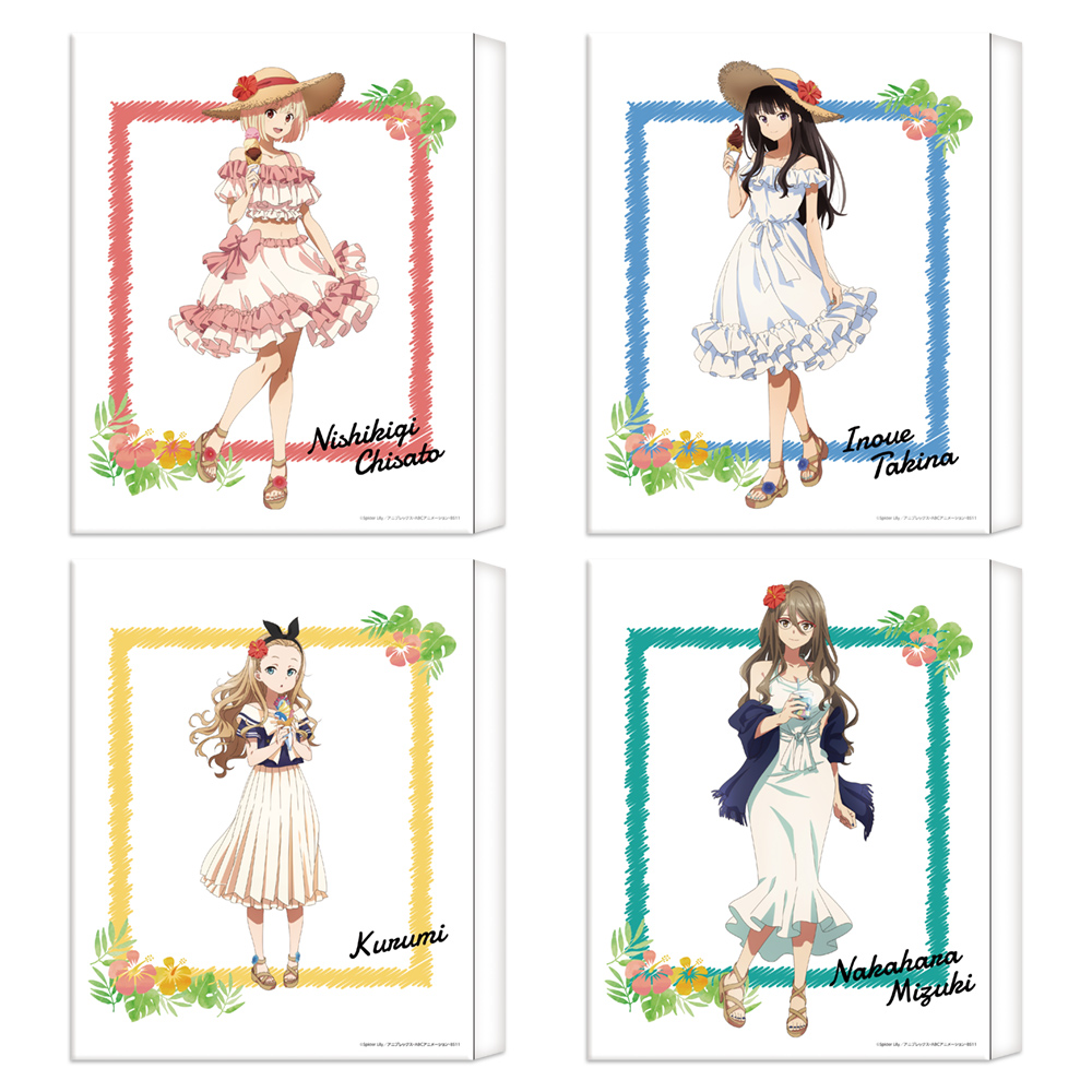 描き下ろしキャンバスアート 4種